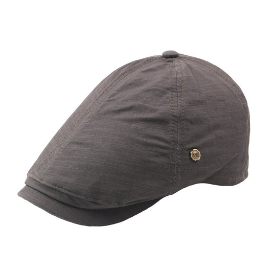 Gorra Plana Estilo Retro con Botón de Cobre - Image 7