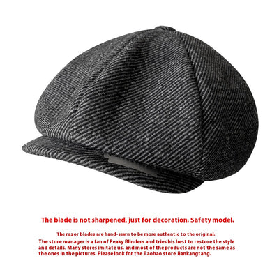 Gorra Octagonal Retro Británica con Visera - Estilo Vintage Yuppie - Image 17