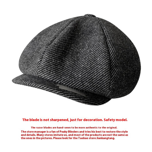 Gorra Octagonal Retro Británica con Visera - Estilo Vintage Yuppie - Image 17