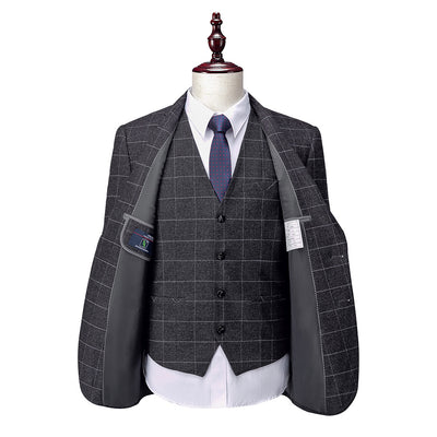 Traje Ejecutivo Slim Fit Coreano para Novio y Eventos Formales - Image 4