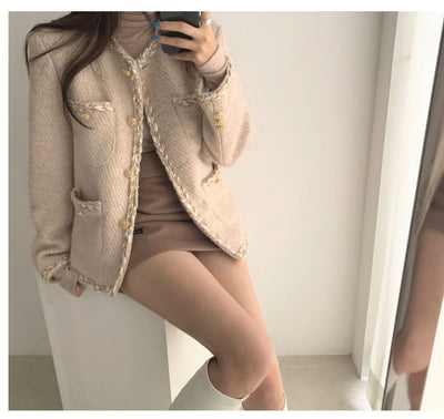 Chaqueta Acolchada de Tweed con Múltiples Bolsillos - Image 16