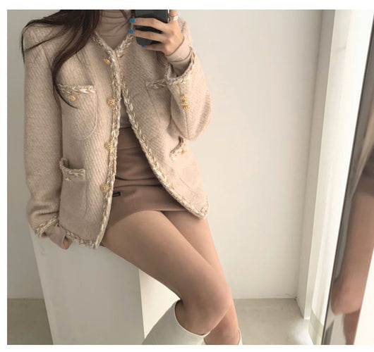 Chaqueta Acolchada de Tweed con Múltiples Bolsillos - Image 16