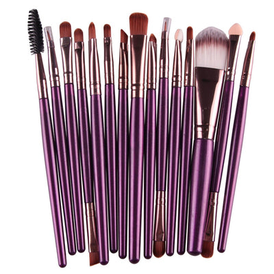 Set Profesional de 18 Brochas de Maquillaje MAANGE con Diseño Abanico - Image 21