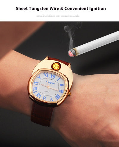 Encendedor Inteligente USB Tipo Reloj de Pulsera para Hombre - Image 20