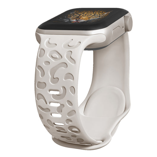 Correa de Reloj para Watch S8 Ultra con Grabado Láser Leopardo y Cierre Mariposa - Image 4