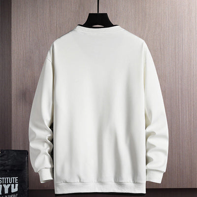 Sudadera Hoodie Casual para Hombre con Diseño de Dos Piezas y Estampado de Letras - Image 6