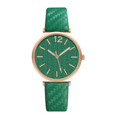 Reloj de Pulsera Dorado para Mujer con Agujas de Acupuntura - Cuarzo Elegante y Casual - Image 14