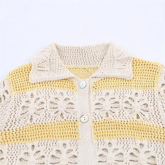 Tejido Calado de Verano para Mujer - Malla Jacquard - Image 3