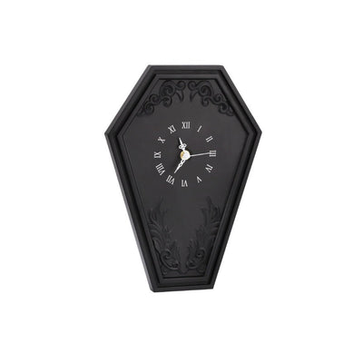 Reloj de Pared Estilo Gótico Ataúd Negro - Diseño Oscuro - Image 14