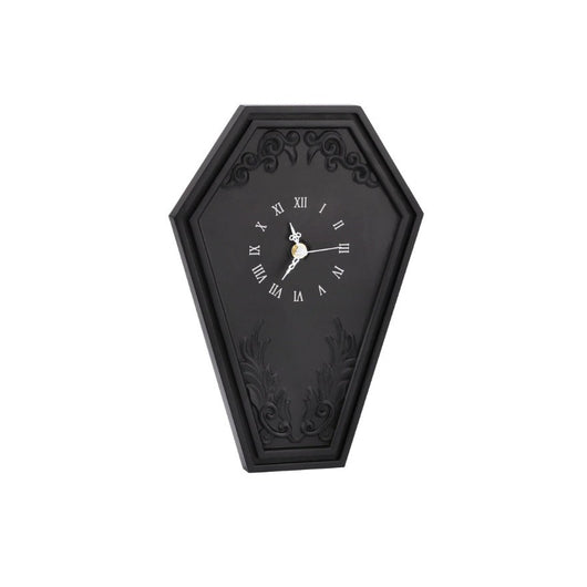 Reloj de Pared Estilo Gótico Ataúd Negro - Diseño Oscuro - Image 14