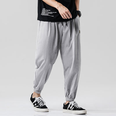 Pantalones Capri Holgados Estilo Japonés - Image 9