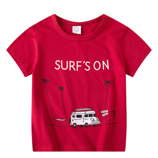 Playera Infantil de Manga Corta Unisex con Diseños Animados - Image 40