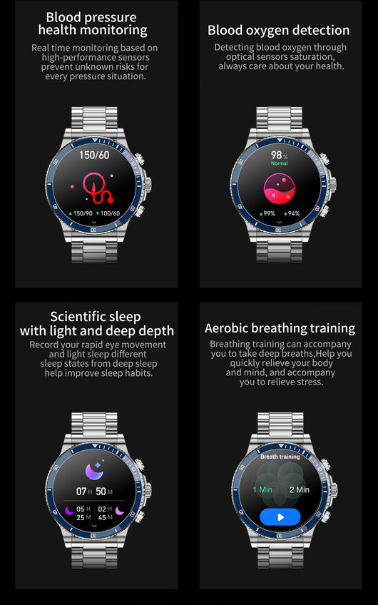 Reloj Deportivo Multimodo con Monitor de Frecuencia Cardíaca y Clima - Image 20