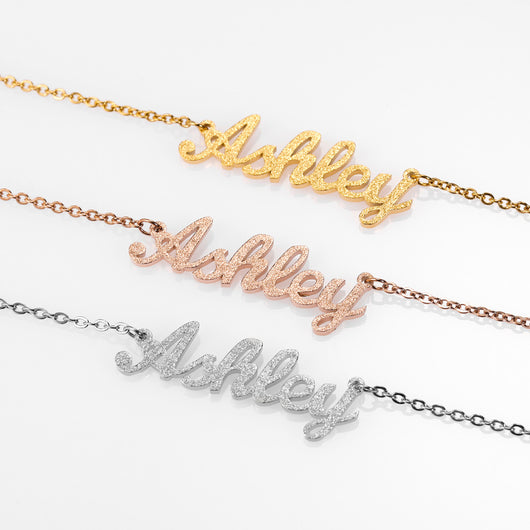 Collar Hip Hop con Inicial Personalizada