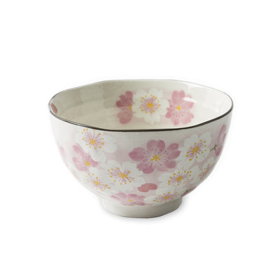 Tazón de Cerámica Artesanal Mino-yaki Multicolor para Arroz y Sopa - Image 14