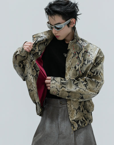 Chaqueta Corta Cuello Mao Bordada para Otoño - Image 11