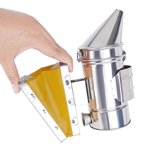 Ahumador Pulverizador de Acero Inoxidable para Apicultura