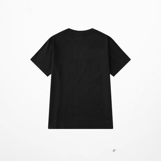 Playera Suelta Estampada para Parejas - Diseño Trendy Versátil - Image 2