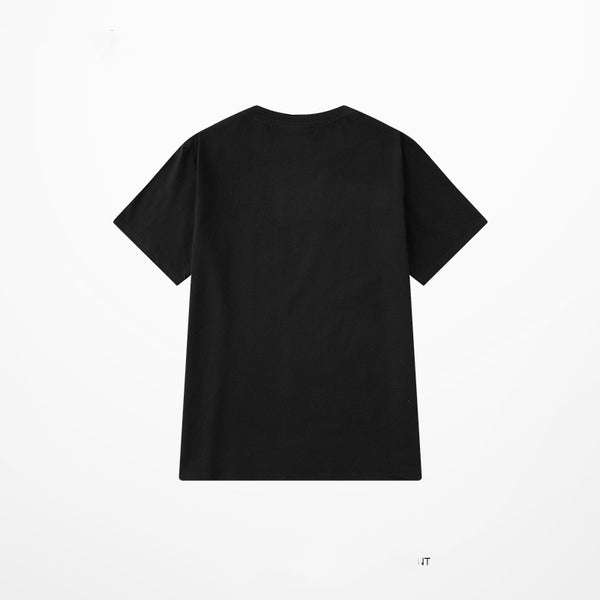Playera Suelta Estampada para Parejas - Diseño Trendy Versátil