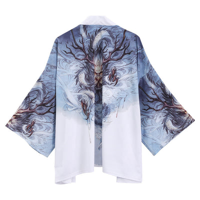 Cardigan Estilo Kimono Japonés con Mangas Tres Cuartos - Image 17