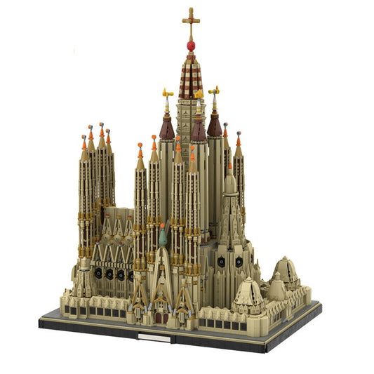 Set de Bloques Constructivos Sagrada Familia Barcelona - Modelo Arquitectónico Detallado