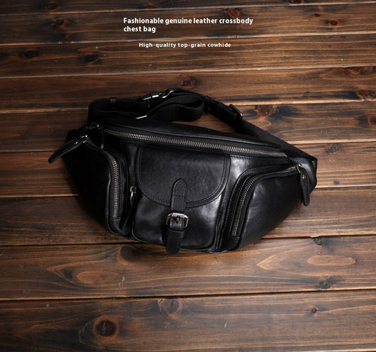 Mochila Bandolera de Cuero Premium para Viajes y Uso Diario - Image 8