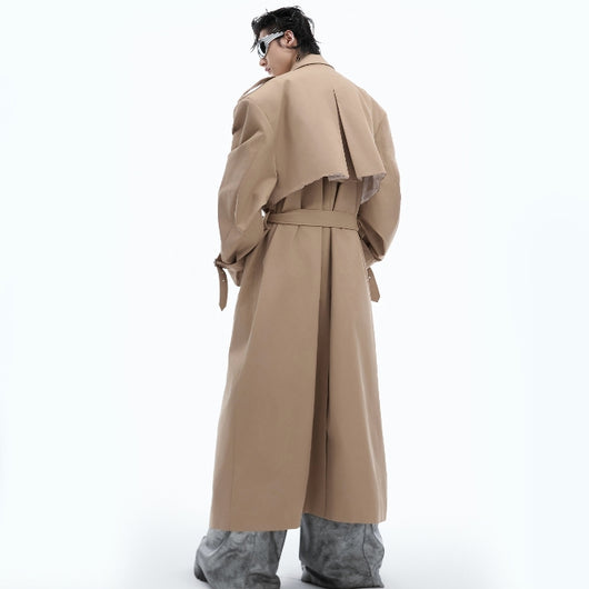 Abrigo Trench Acolchado con Hombros Superpuestos - Diseño Industrial Moderno - Image 12