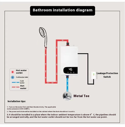 Calentador de Agua Eléctrico Compacto con Tecnología Inteligente y Conversión de Frecuencia - Image 16