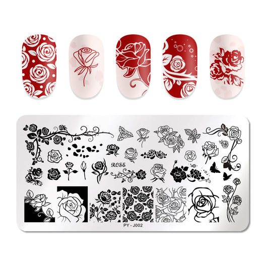 Plantilla de Estampado para Uñas - Kit Profesional de Transferencia - Image 16