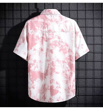 Camisa Estampada Transpirable Ice Silk para Hombre - Colección Premium Verano - Image 17
