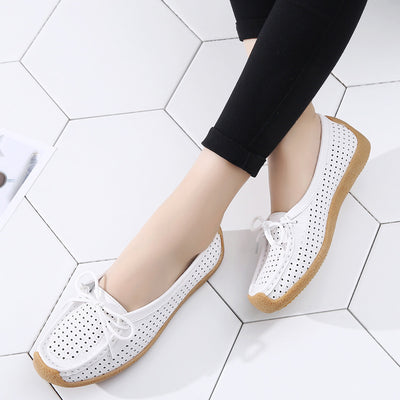 Zapatos Planos Cómodos para Mujer con Suela Blanda y Diseño Hueco - Image 19