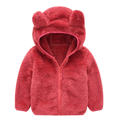 Abrigo Acolchado Infantil con Cuello de Piel Sintética para Niña - Image 7