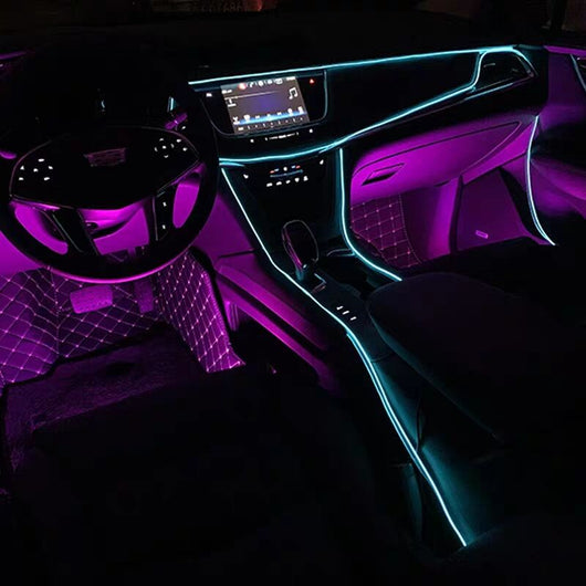 Luces LED Frías de Atmósfera para Interior de Auto - Image 6