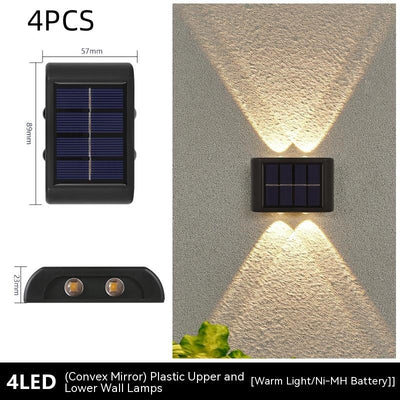 Lámpara Solar de Pared para Exterior - Image 10