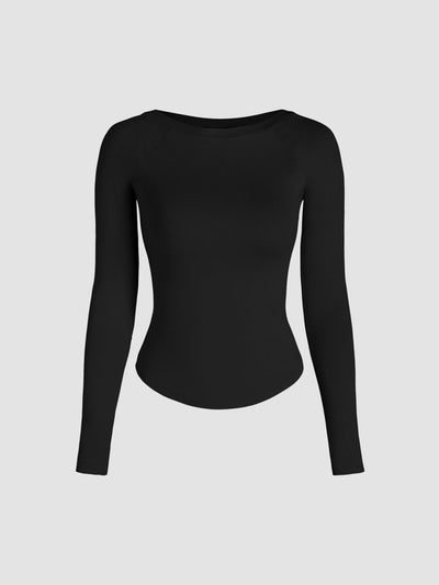 Blusa Térmica Ajustada de Manga Larga para Otoño e Invierno - Image 10