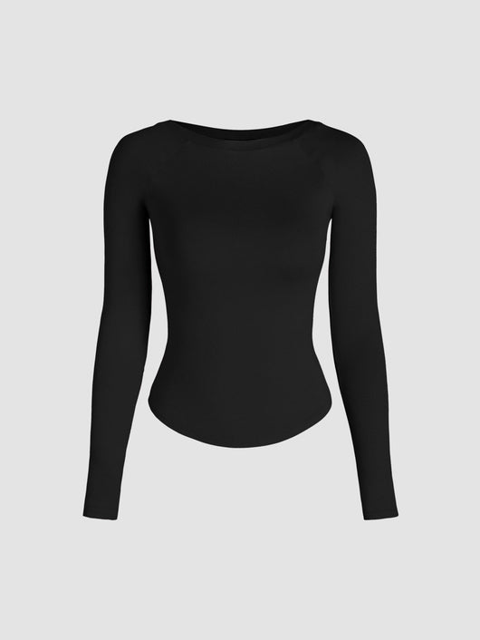 Blusa Térmica Ajustada de Manga Larga para Otoño e Invierno - Image 10