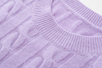 Suéter de Cachemir Ajustado para Mujer - Elegancia y Confort - Image 9