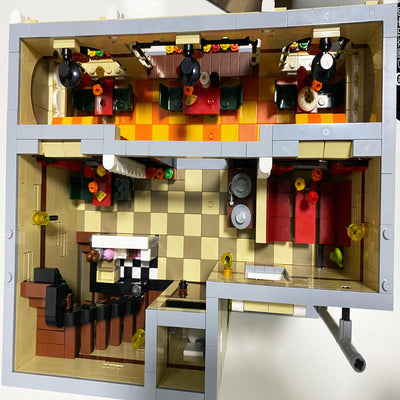 Set de Bloques de Construcción Tienda de Pizza - Escena Urbana Detallada Nivel Avanzado - Image 8