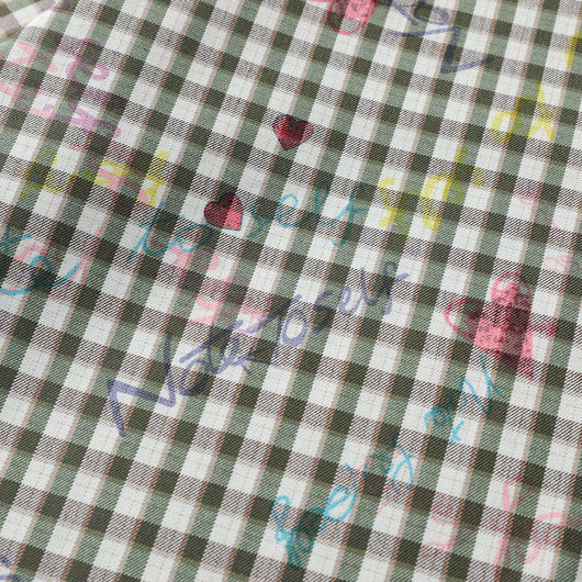 Camisa Suelta a Cuadros Manga Corta para Hombre - Image 3