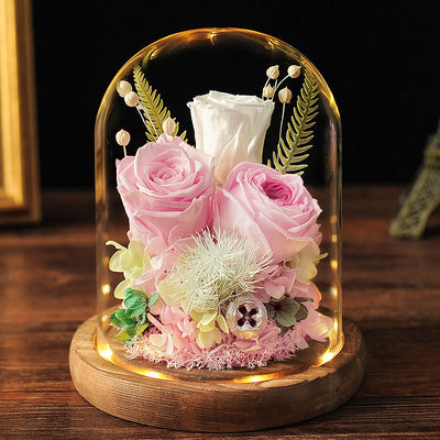 Rosa Eterna en Cúpula de Cristal - Regalo Perfecto para San Valentín - Image 4