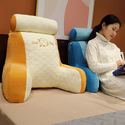 Almohada de Látex Elevada con Soporte Cervical y Funda Acolchada Premium - Image 3