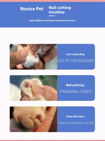 Tijeras de Uñas para Gatos con Protector Anti-corte y Línea de Sangre - Image 11