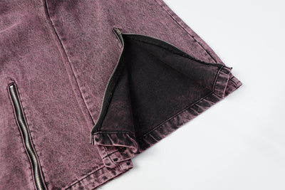 Pantalón Casual Recto con Múltiples Bolsillos y Cierre - Image 14