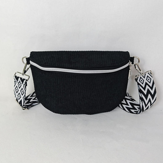 Bolso de Hombro Corduroy de Gran Capacidad para Mujer - Image 8