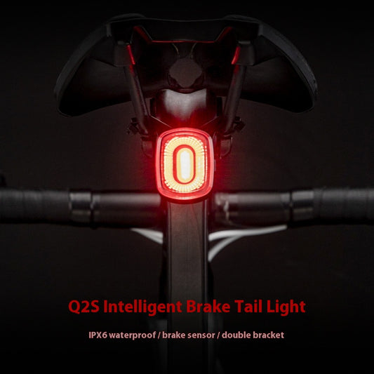Luz Trasera Inteligente para Bicicleta con Sensor de Frenado Automático