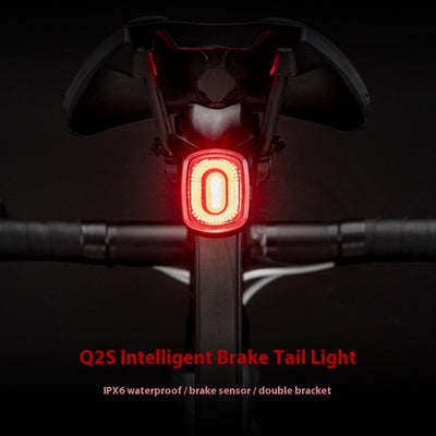 Luz Trasera Inteligente para Bicicleta con Sensor de Frenado Automático