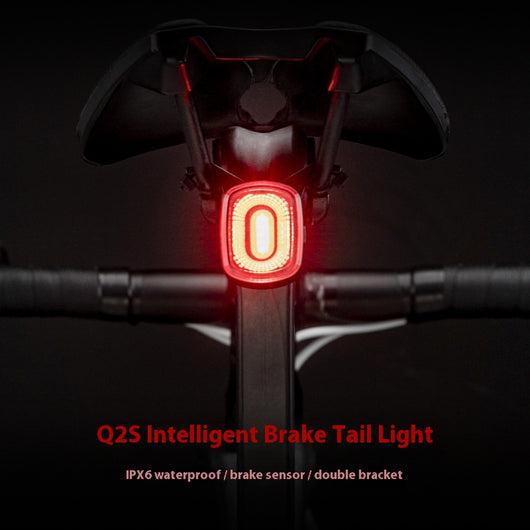 Luz Trasera Inteligente para Bicicleta con Sensor de Frenado Automático