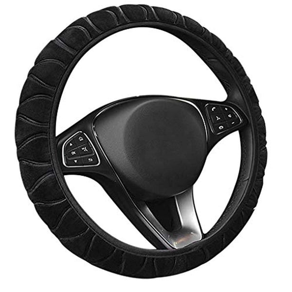 Funda de Volante Térmica de Peluche Corto - Agarre Antideslizante - Image 9