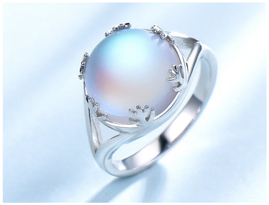Anillo de Piedra Lunar Aurora - Image 10