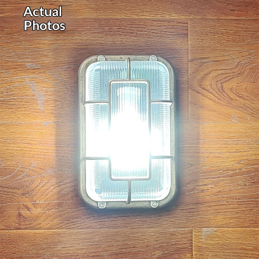 Luminaria Decorativa Industrial Retro de Aluminio Fundido para Exteriores - Image 3